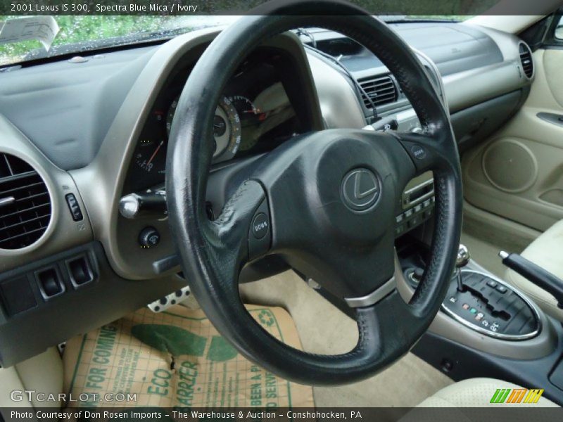 Spectra Blue Mica / Ivory 2001 Lexus IS 300