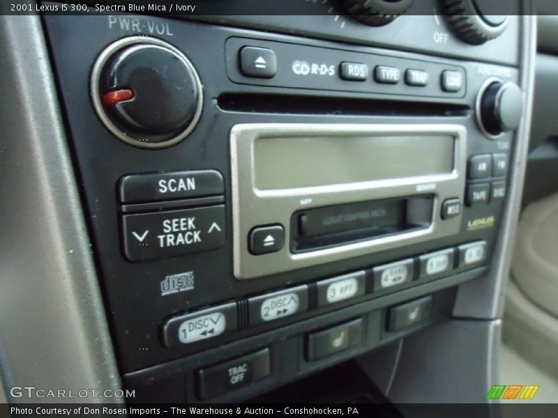 Spectra Blue Mica / Ivory 2001 Lexus IS 300