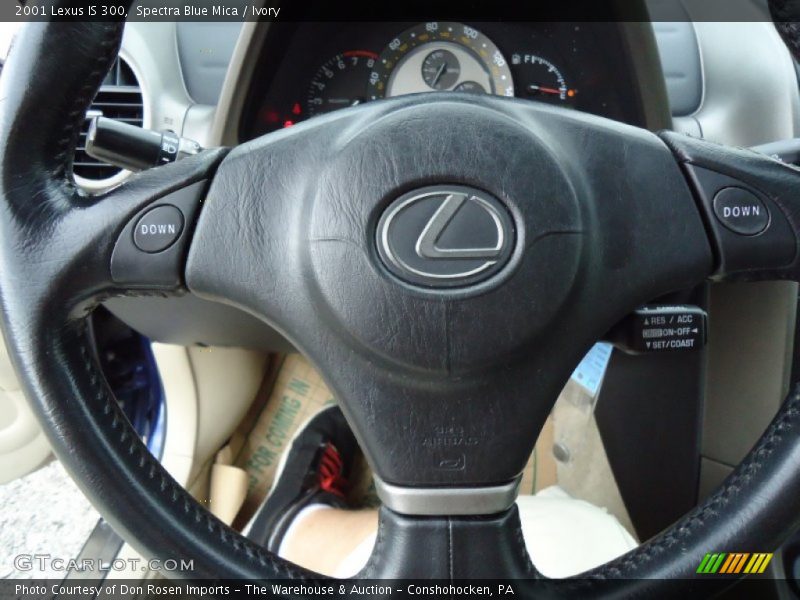 Spectra Blue Mica / Ivory 2001 Lexus IS 300