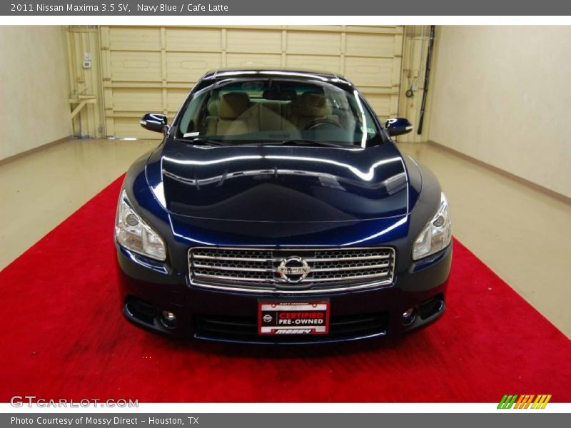 Navy Blue / Cafe Latte 2011 Nissan Maxima 3.5 SV