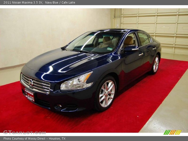Navy Blue / Cafe Latte 2011 Nissan Maxima 3.5 SV