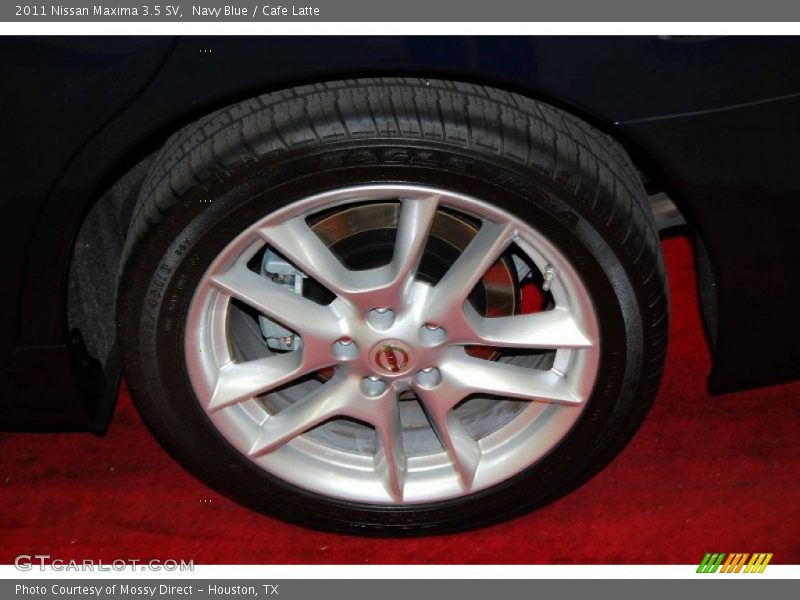 Navy Blue / Cafe Latte 2011 Nissan Maxima 3.5 SV