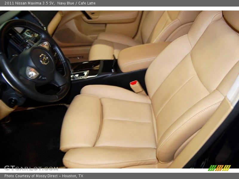 Navy Blue / Cafe Latte 2011 Nissan Maxima 3.5 SV