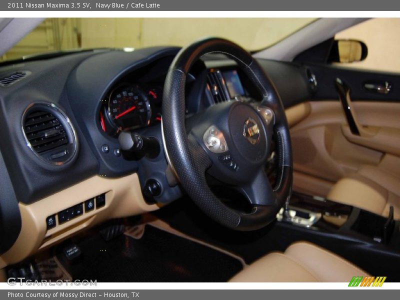 Navy Blue / Cafe Latte 2011 Nissan Maxima 3.5 SV