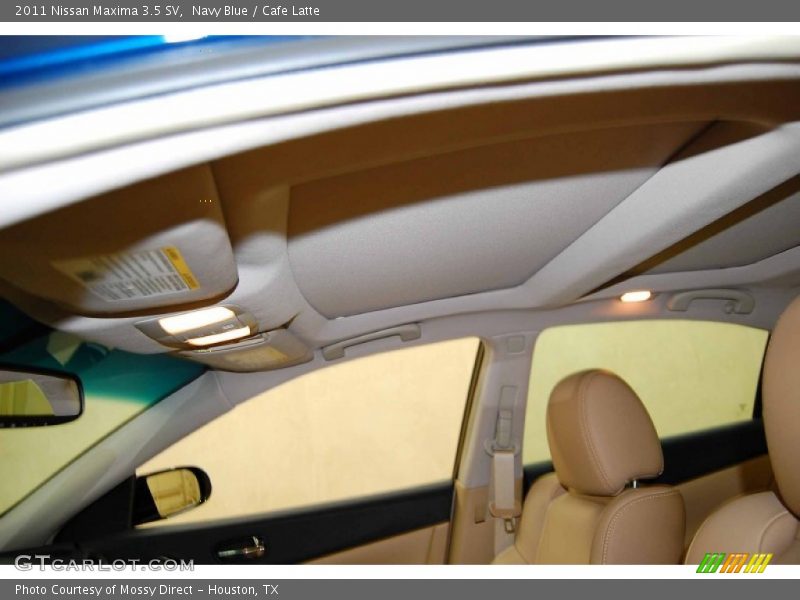Navy Blue / Cafe Latte 2011 Nissan Maxima 3.5 SV