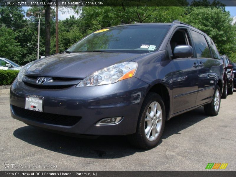 Slate Metallic / Stone Gray 2006 Toyota Sienna XLE AWD