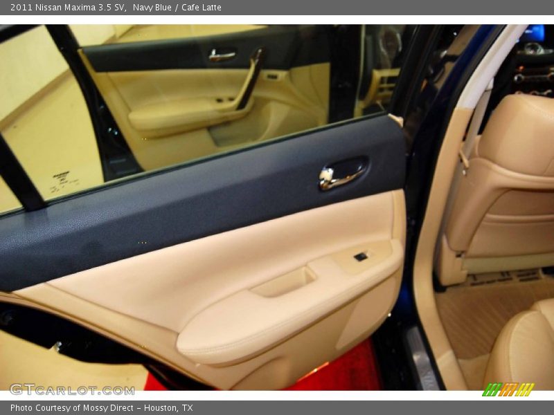 Navy Blue / Cafe Latte 2011 Nissan Maxima 3.5 SV