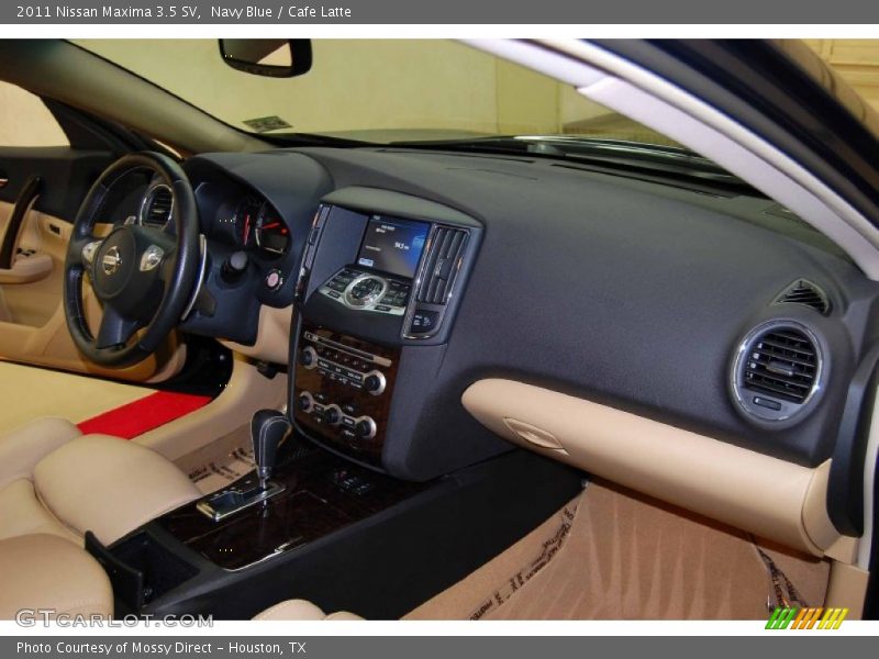 Navy Blue / Cafe Latte 2011 Nissan Maxima 3.5 SV