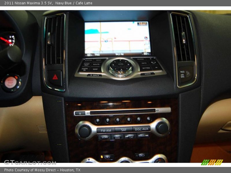 Navy Blue / Cafe Latte 2011 Nissan Maxima 3.5 SV