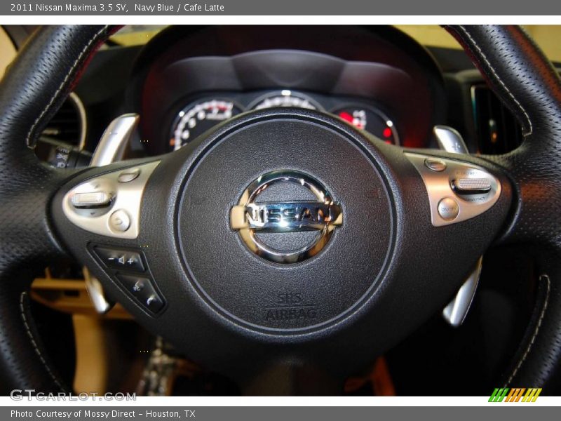 Navy Blue / Cafe Latte 2011 Nissan Maxima 3.5 SV