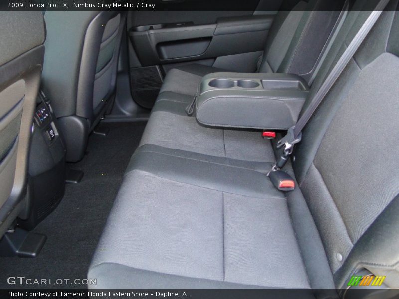 Nimbus Gray Metallic / Gray 2009 Honda Pilot LX