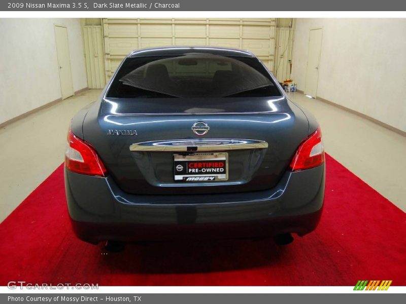 Dark Slate Metallic / Charcoal 2009 Nissan Maxima 3.5 S