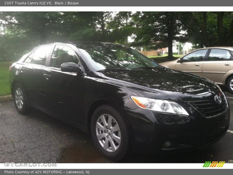 Black / Bisque 2007 Toyota Camry XLE V6