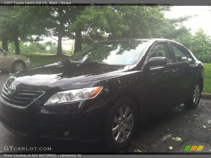 Black / Bisque 2007 Toyota Camry XLE V6