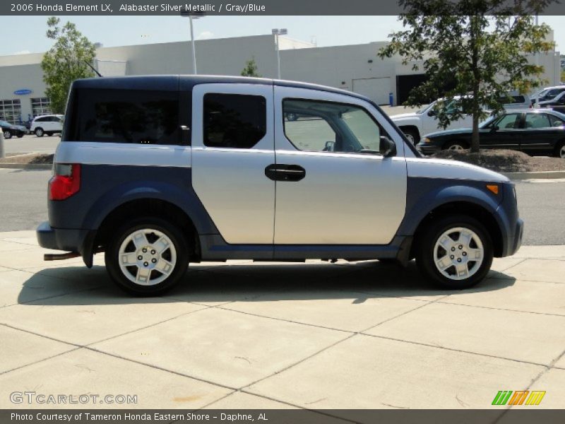 Alabaster Silver Metallic / Gray/Blue 2006 Honda Element LX