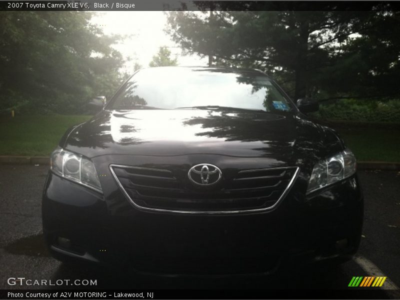 Black / Bisque 2007 Toyota Camry XLE V6