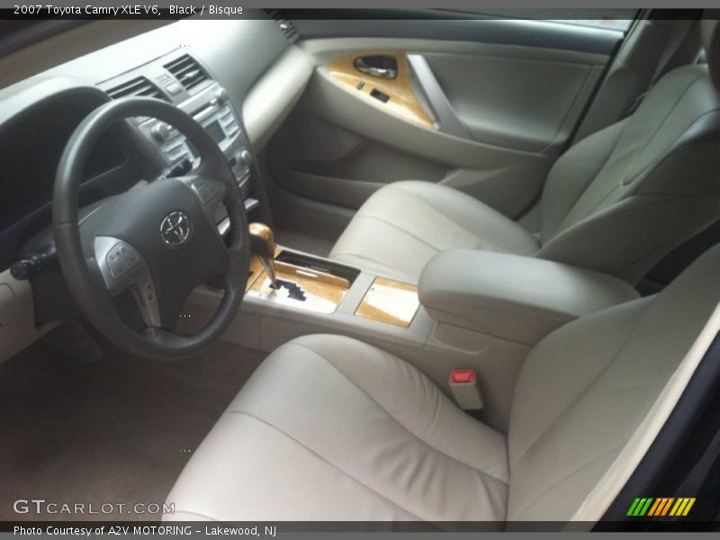 Black / Bisque 2007 Toyota Camry XLE V6