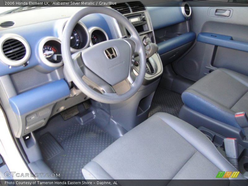 Gray/Blue Interior - 2006 Element LX 