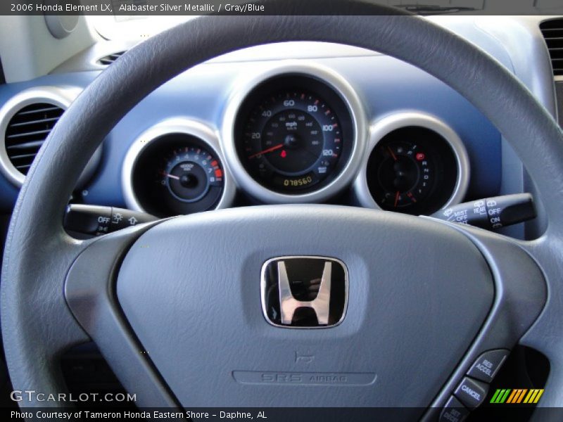 Alabaster Silver Metallic / Gray/Blue 2006 Honda Element LX