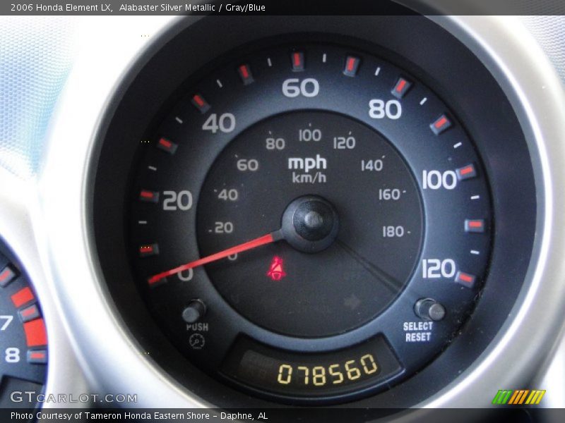 Alabaster Silver Metallic / Gray/Blue 2006 Honda Element LX