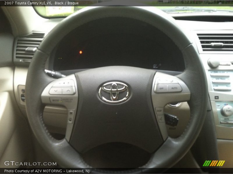 Black / Bisque 2007 Toyota Camry XLE V6