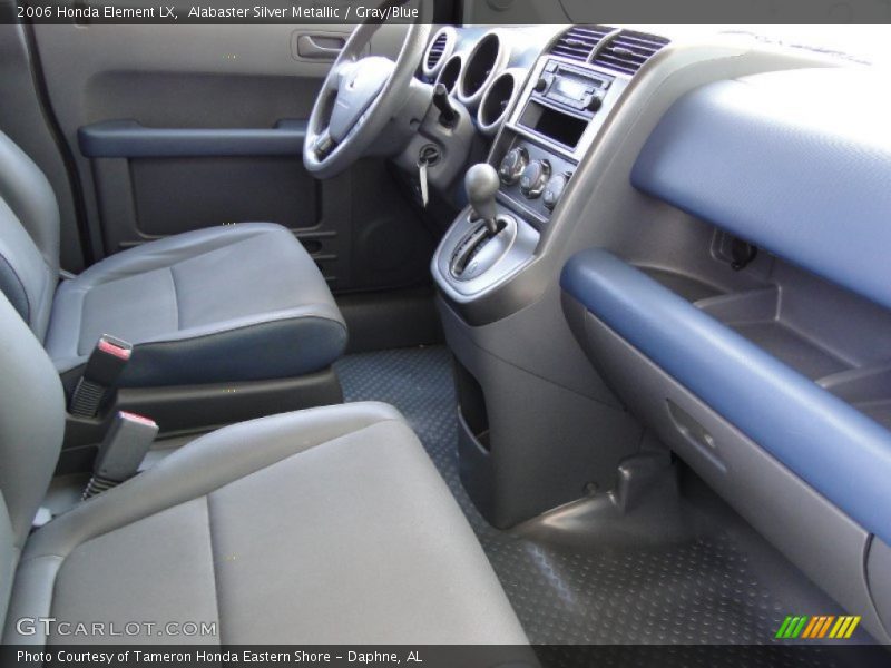  2006 Element LX Gray/Blue Interior