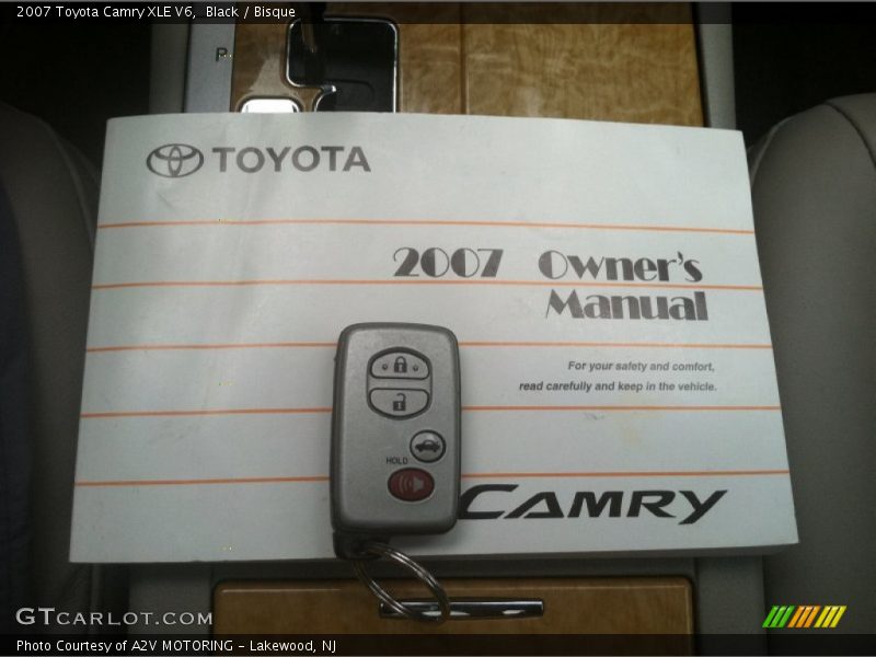 Black / Bisque 2007 Toyota Camry XLE V6