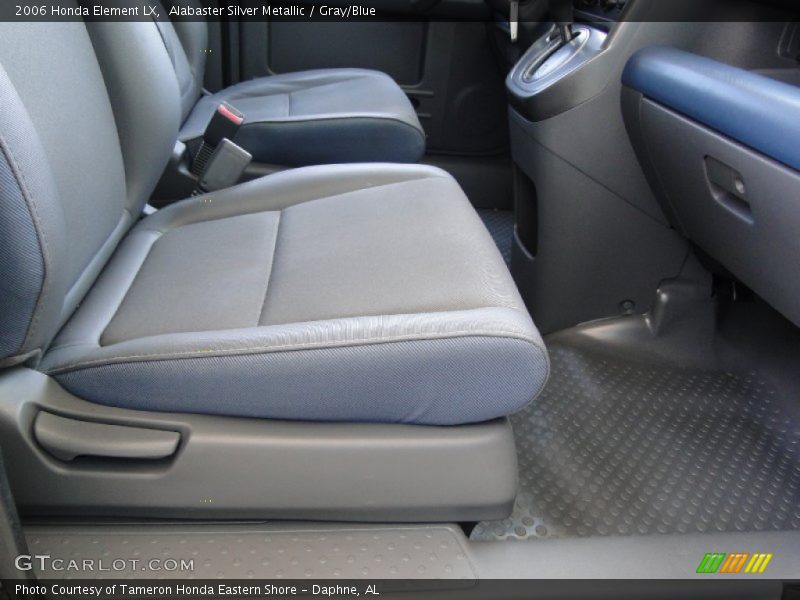 Alabaster Silver Metallic / Gray/Blue 2006 Honda Element LX