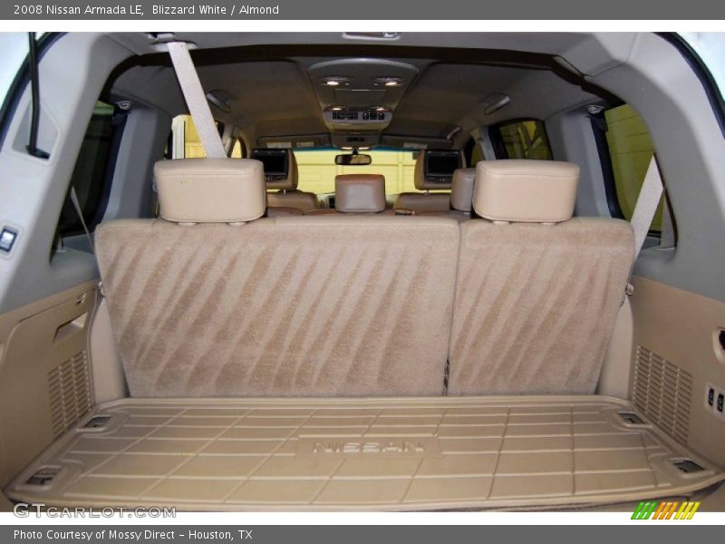 Blizzard White / Almond 2008 Nissan Armada LE