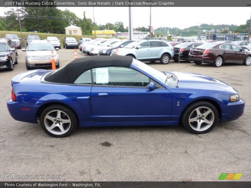  2003 Mustang Cobra Convertible Sonic Blue Metallic