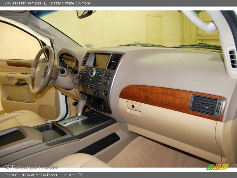 Blizzard White / Almond 2008 Nissan Armada LE