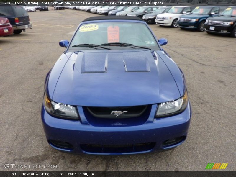  2003 Mustang Cobra Convertible Sonic Blue Metallic