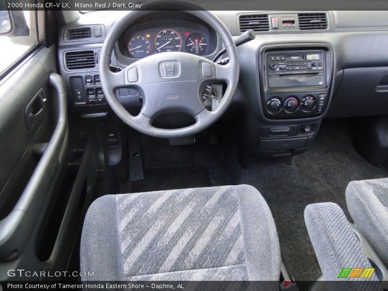 Milano Red / Dark Gray 2000 Honda CR-V LX