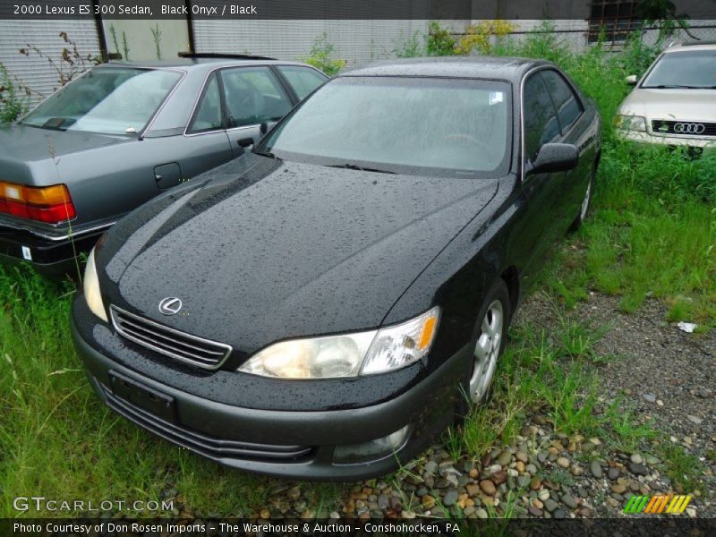 Black Onyx / Black 2000 Lexus ES 300 Sedan