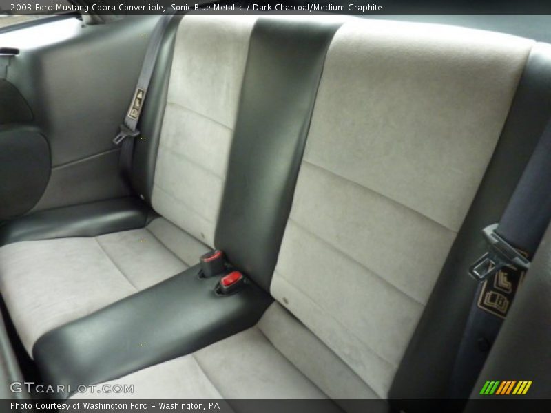  2003 Mustang Cobra Convertible Dark Charcoal/Medium Graphite Interior