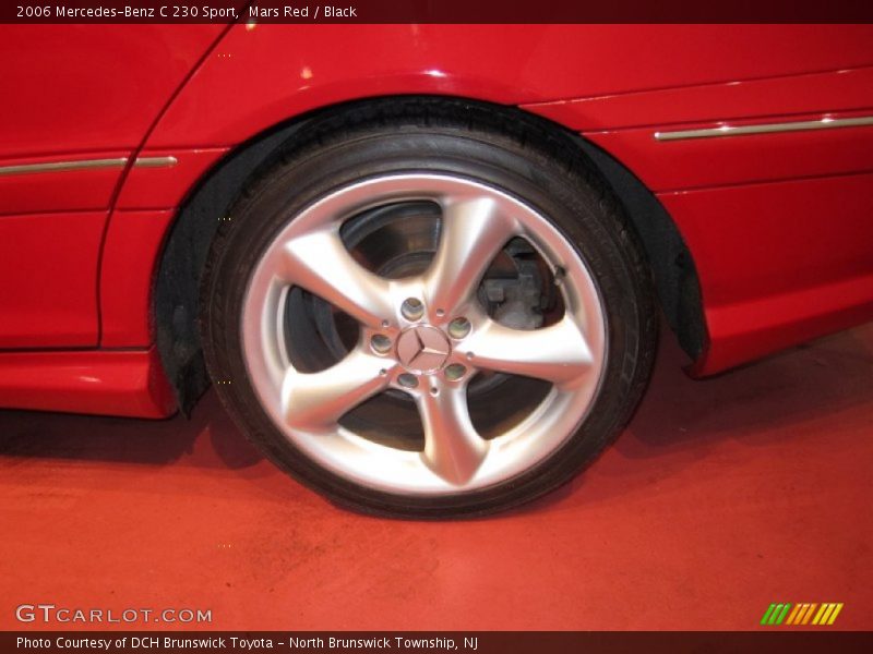 Mars Red / Black 2006 Mercedes-Benz C 230 Sport