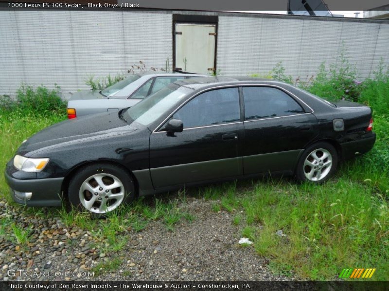 Black Onyx / Black 2000 Lexus ES 300 Sedan