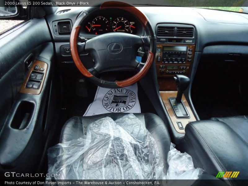 Black Onyx / Black 2000 Lexus ES 300 Sedan