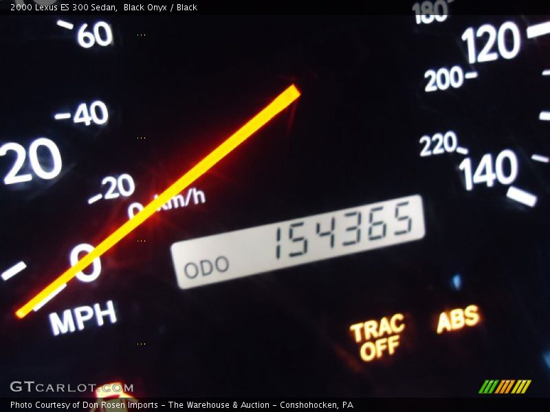 Black Onyx / Black 2000 Lexus ES 300 Sedan