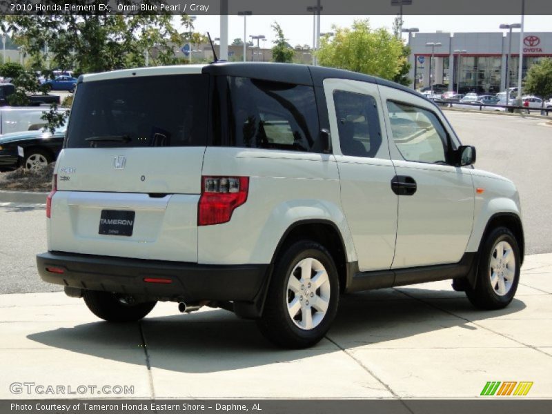 Omni Blue Pearl / Gray 2010 Honda Element EX