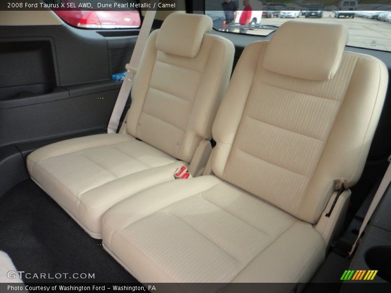 Dune Pearl Metallic / Camel 2008 Ford Taurus X SEL AWD