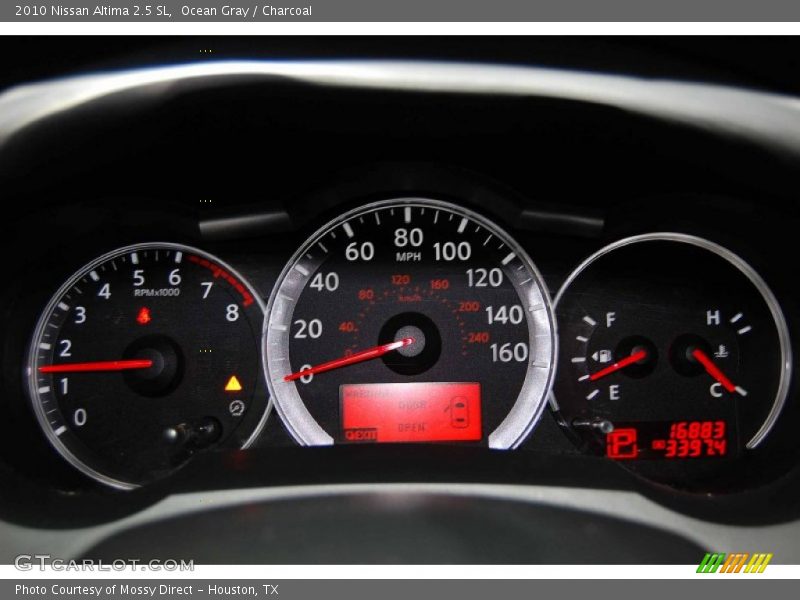 Ocean Gray / Charcoal 2010 Nissan Altima 2.5 SL