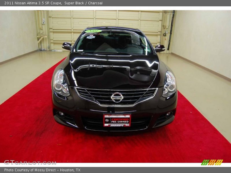 Super Black / Charcoal 2011 Nissan Altima 3.5 SR Coupe