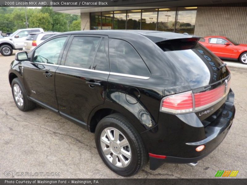 Black Clearcoat / Charcoal Black 2008 Lincoln MKX AWD