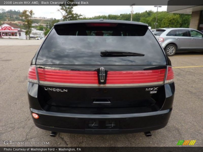 Black Clearcoat / Charcoal Black 2008 Lincoln MKX AWD