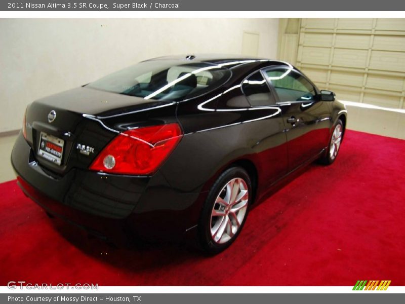 Super Black / Charcoal 2011 Nissan Altima 3.5 SR Coupe