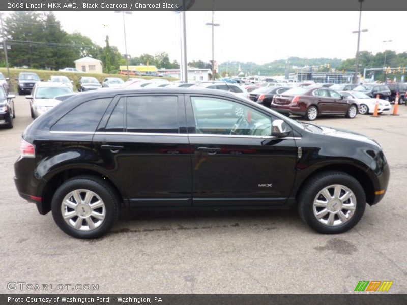 Black Clearcoat / Charcoal Black 2008 Lincoln MKX AWD
