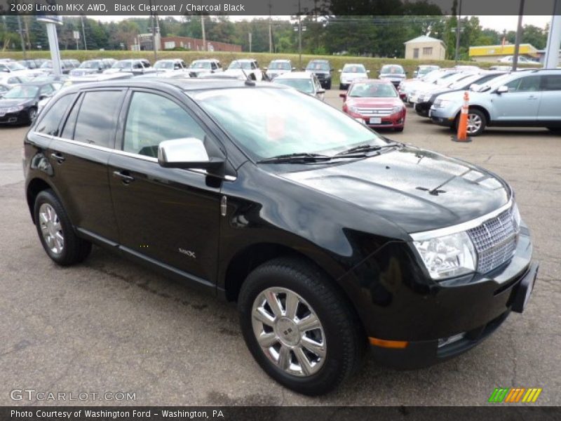 Black Clearcoat / Charcoal Black 2008 Lincoln MKX AWD