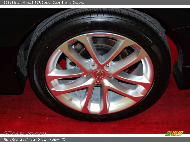 Super Black / Charcoal 2011 Nissan Altima 3.5 SR Coupe