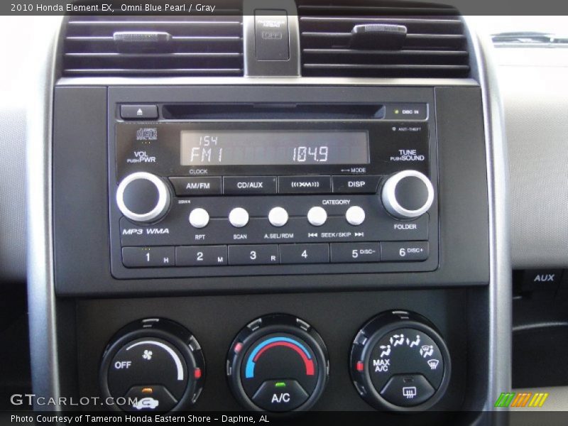 Controls of 2010 Element EX